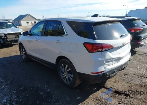 2024 Chevrolet Equinox Lt из США, поврежденный, VIN 3GNAXUEG1RS153142